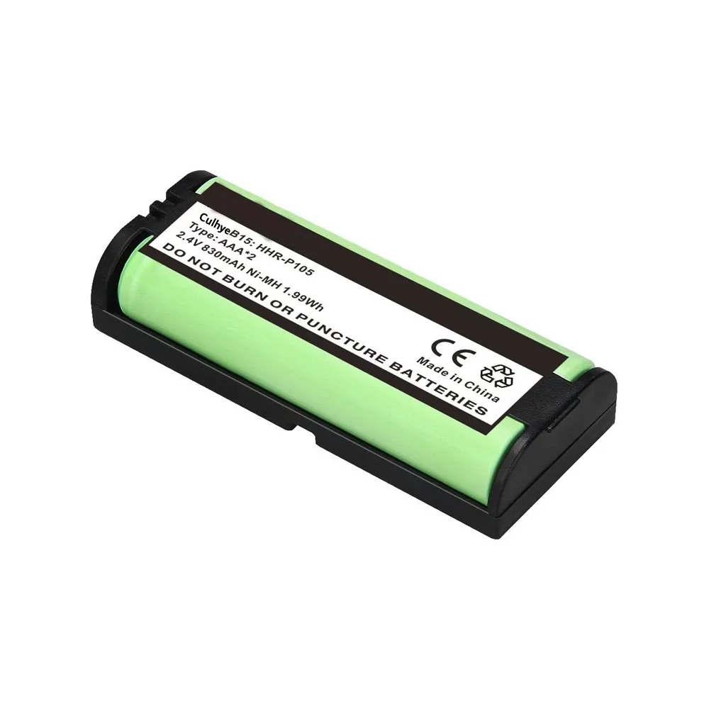 2 4v nimh hhr p105 cordless phone battery for panasonic hhr p105a kx tg5777 kx tga242 kx tga571 type 31 home handset telephone free global shipping