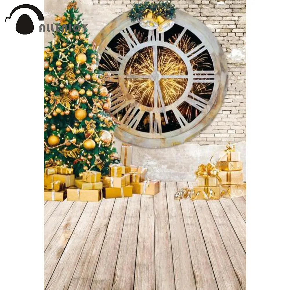 

Фон для фотосъемки Allenjoy с надписью "Merry Christmas"