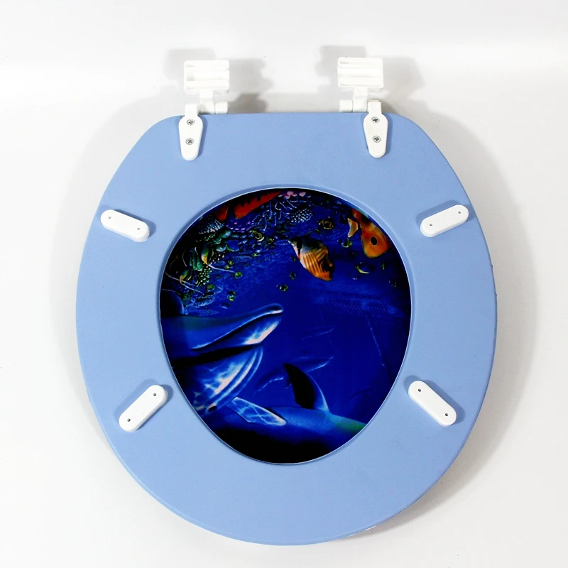 

toilet lid soft toilet seat 2021 new design high quality warm toilet seat cover set sea world sponge fashion 17" toilet seat