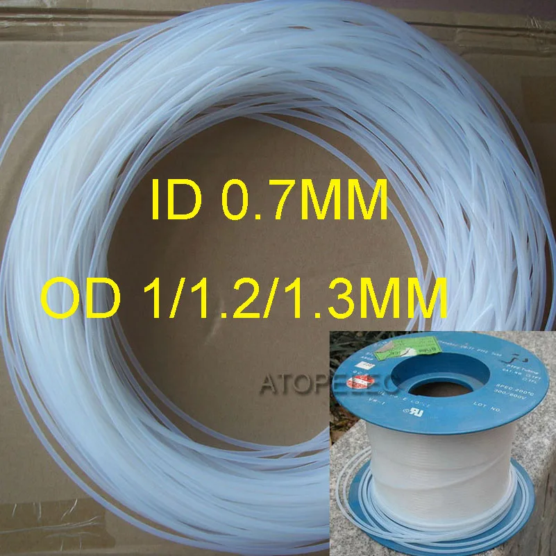 ID _ 1 2 мм od мм/1 3 мм/мм PTFE F4 трубка жесткая 260Deg.C высокая температура | Обустройство