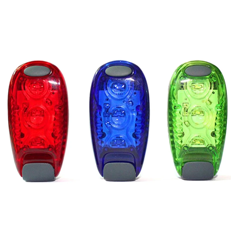 LED Safety Slim Light Night time Visibility for Runner Cyclists Walkers Joggers Kids Dogs Relays &amp More - Clip to Clothes Strap | Спорт и