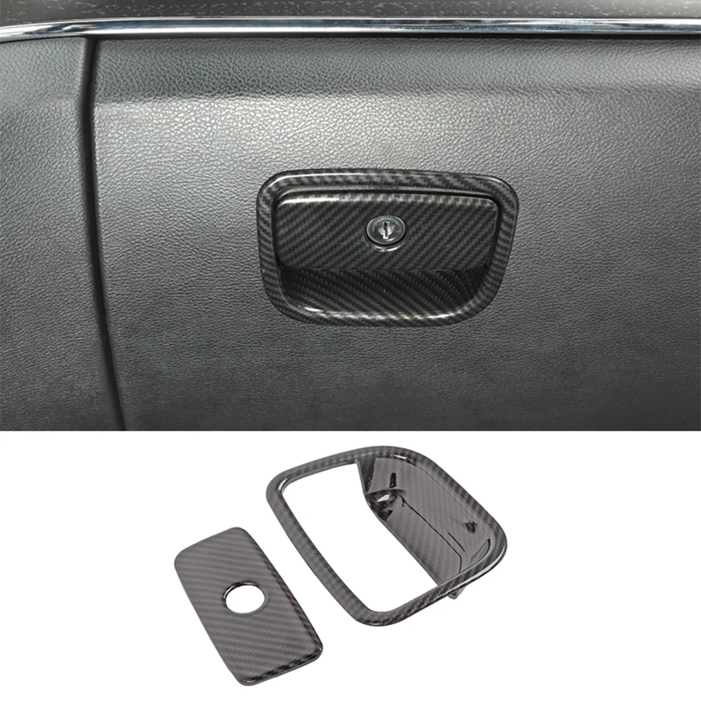 

ABS Copilot Storage Box Handle Decorative Cover Fit For Dodge Durango 2011-2021 Interior Car Accessories