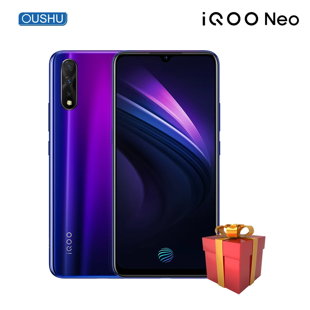 Оригинальный мобильный телефон vivo iQOO Neo celular 6 38 &quotэкран 6G 128G Восьмиядерный