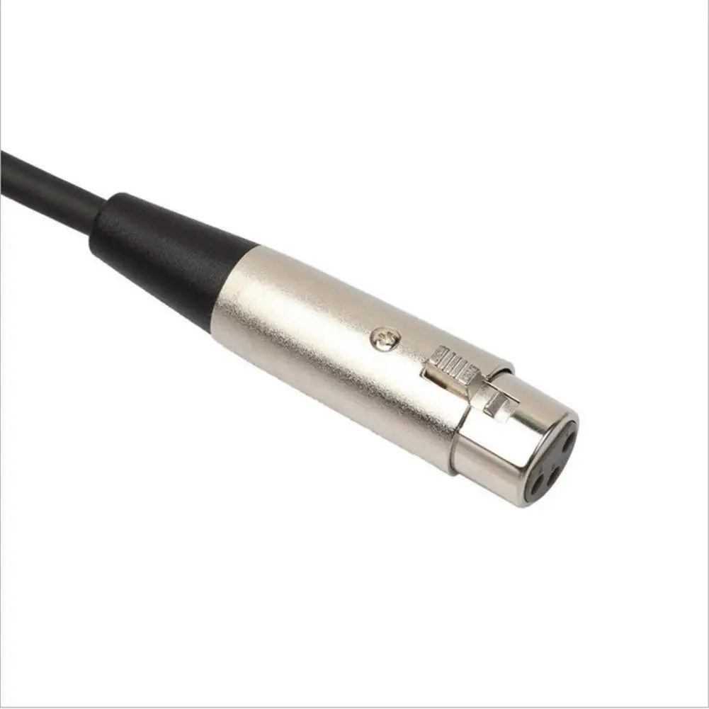 Моно микрофонный кабель со штекером XLR на 1/4 дюйма 30 см 3 контакта вход Aux TRS 6 35 мм