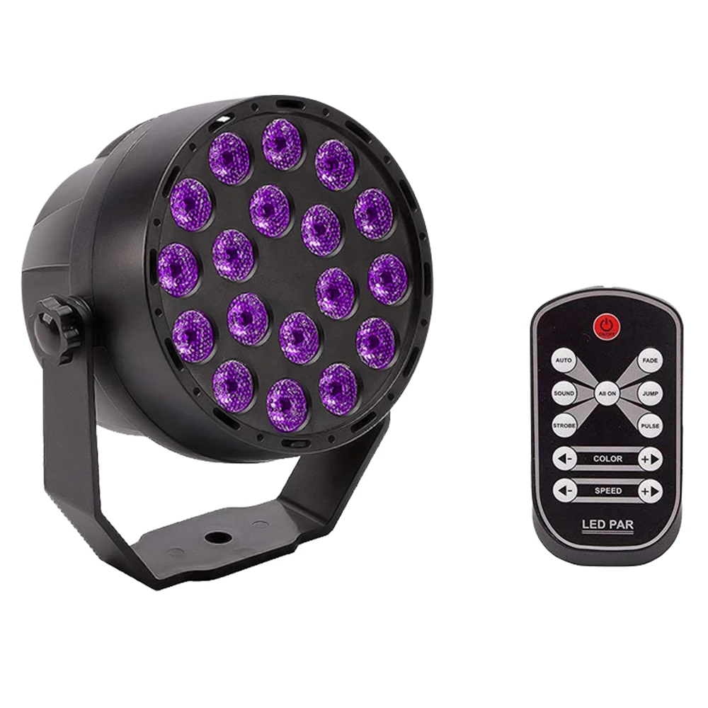 54 Вт светодиодный сценический светильник УФ Par Светильник кристалл магический
