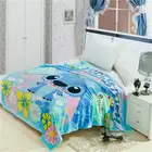 Disney Lilio мозаика с человеком-пауком коралловый флис плюшевые летние одеяла на кроватьдиван спальный чехол постельное белье простыня для детей мальчиков