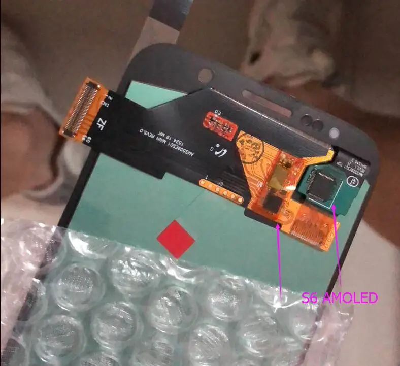without burn shadow ORIGINAL 5.1'' LCDs Display For Samsung Galaxy S6 G920 G920i G920P G920f G920V G920A LCD Touch screen