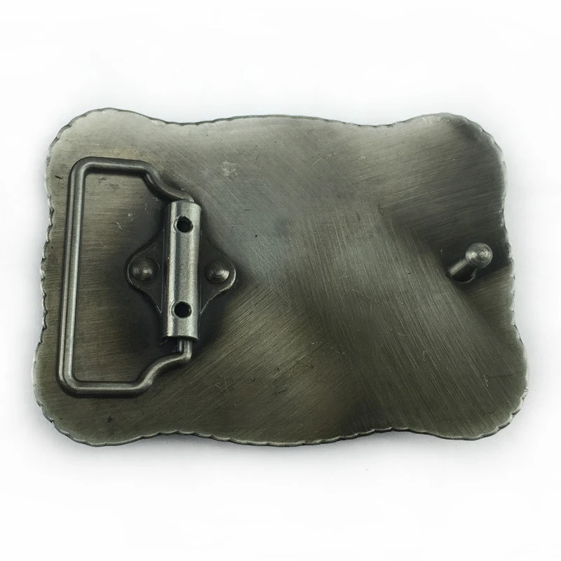 Металлические серебристые пряжки для ремня Bull Head ковбойские винтажные