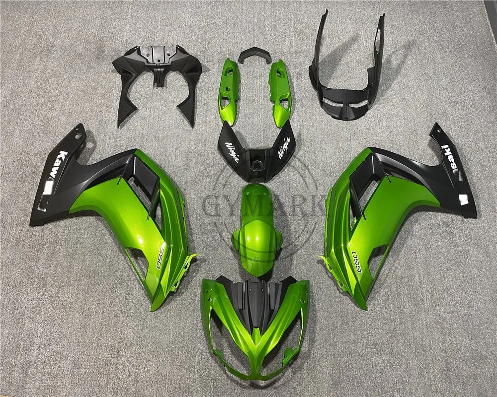 

For Kawasaki Ninja650 ER-6F EX 650 2012 2013 2014 2015 2016 Motorcycle ABS Body Green Fairing Kit , ER6F NINJA650 12 13 14 15 16