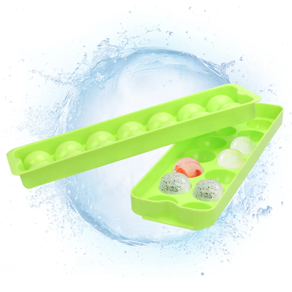 Форма для льда HOOMIN 14 отверстий форма виски круглый шар кубика кухонные