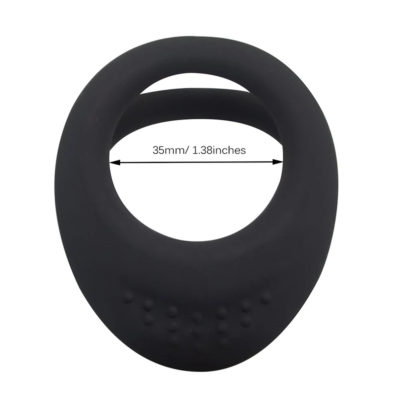 1 шт. Силиконовые Мужские Двойные кольца пенис многоразовые для задержки