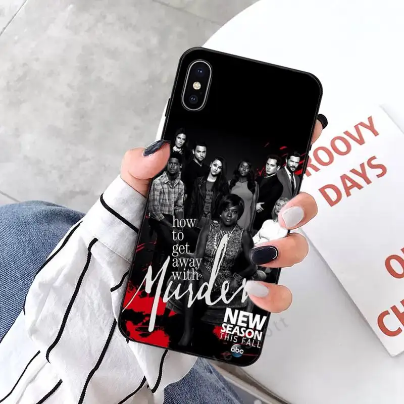 

How to Get Away with Murder luxury design Phone Case coque for iPhone 11 12 pro XS MAX 8 7 6 6S Plus X 5S SE 2020 XR