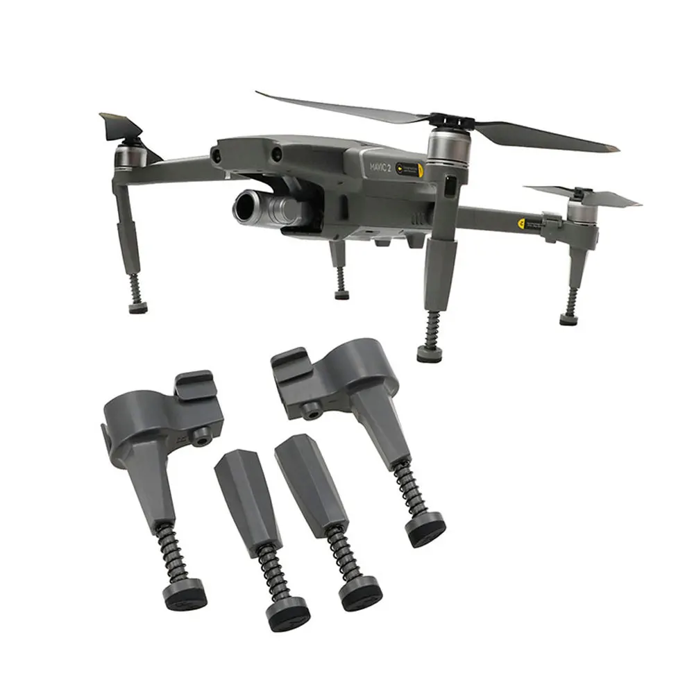 Повышенная посадка для DJI Mavic 2 Pro Zoom пружинный амортизатор штатив удлиняющие