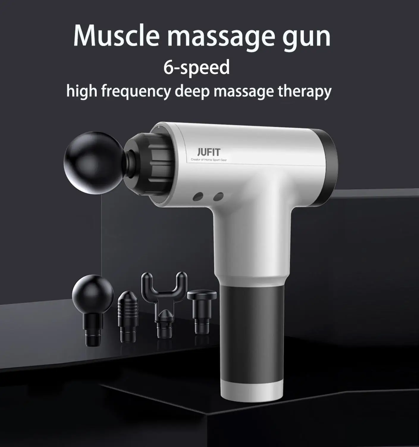 Массажер для мышц JUFIT массажер массажа и релаксации глубоких тканей спортивный