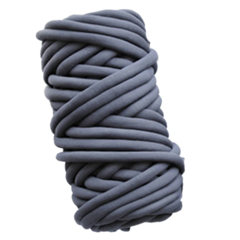 500 г/мяч супер толстая натуральная массивная пряжа DIY громоздкое вязанное одеяло