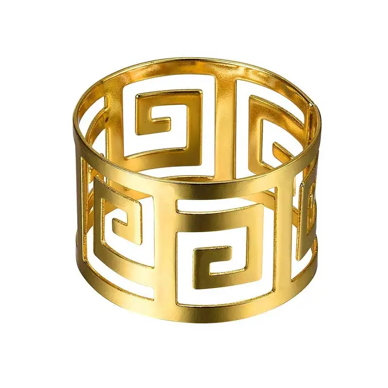 

6pcs Serviette Rings Napkin Holder West Dinner Towel Napkin Ring Party Decoration Table Decoration