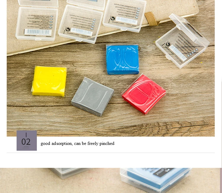 

Faber-Castell Plasticity Rubber Soft Eraser Wipe highlight Kneaded Rubber For Art Pianting Design Sketch Plasticine Stationery