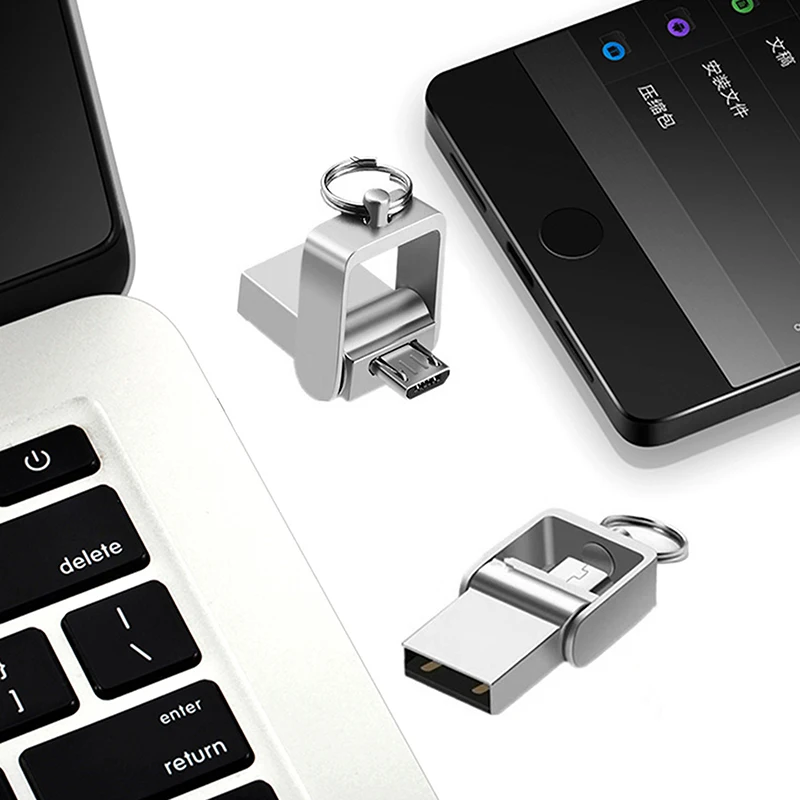 

OTG 3 IN 1 Pen Drive Micro usb 2.0 Memory Sick Key usb Flash For Android