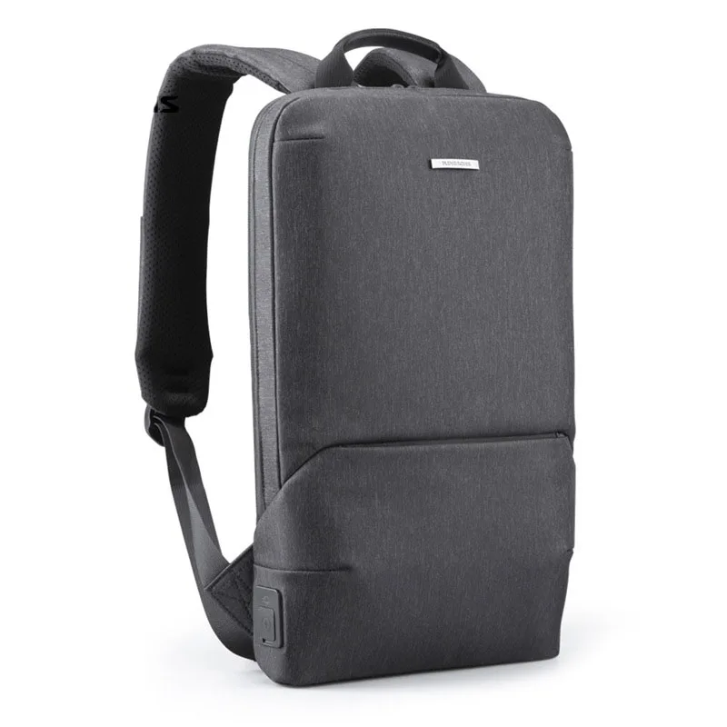

New men's business casual backpack anti-splashing water-reducing backpack function external USB computer men's bag
