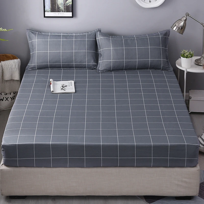 Наматрасник эластичное постельное белье простыня мультяшный Скандинавский