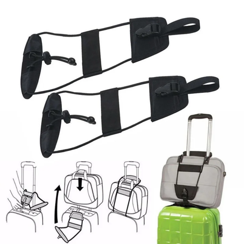 Багажный ремень добавить сумку чемодан легко носить на Банджи Ремень