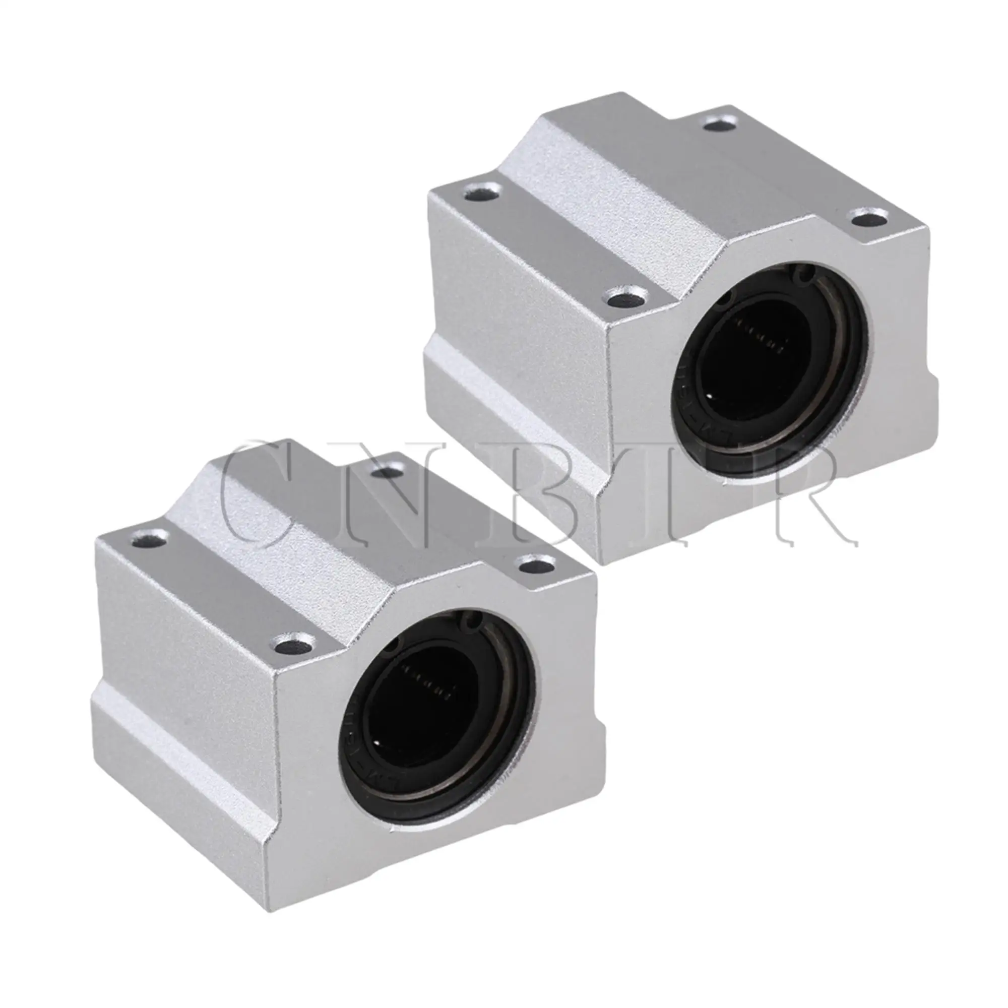 

CNBTR 2PCS Linear Motion Ball Bearing CNC Slide Bushing 36mm Length