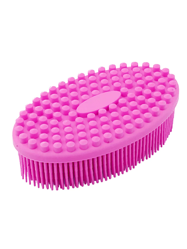 

1x New Baby Soft Silicone Hair Wash Brushes Head Bath Healthy Relax Brushes