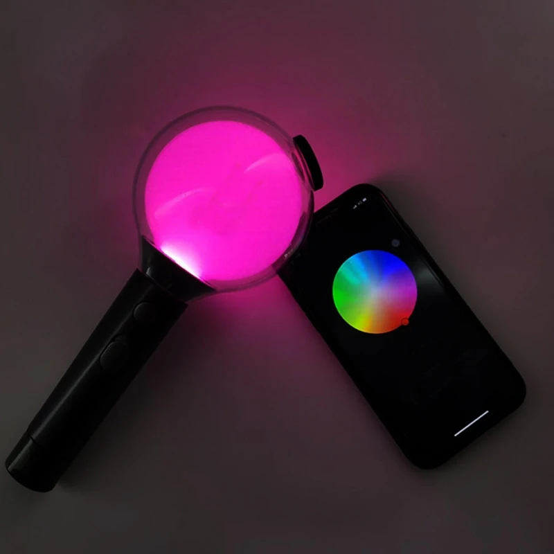 

Bluetooth Color Changing Support Lamp Light Stick KPOP Official Special Edition Map Of The Soul for Concerts