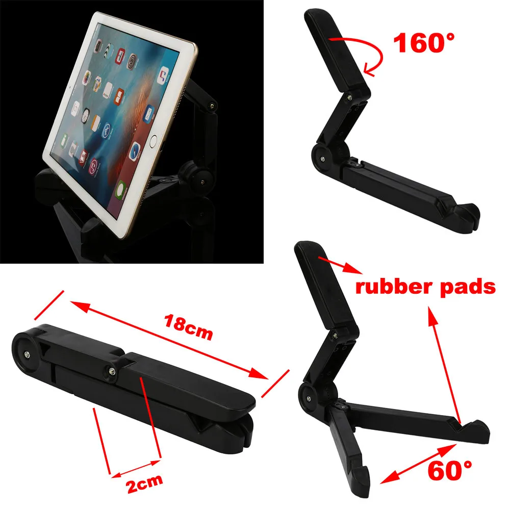 Фото Держатель для планшета iPad Pro Mini 1/2/3/4 7-10 дюймов складной держатель подставка Держатель для планшета iPad Pro Mini 1/2/3/4 7-10 дюймов складной держатель подставка