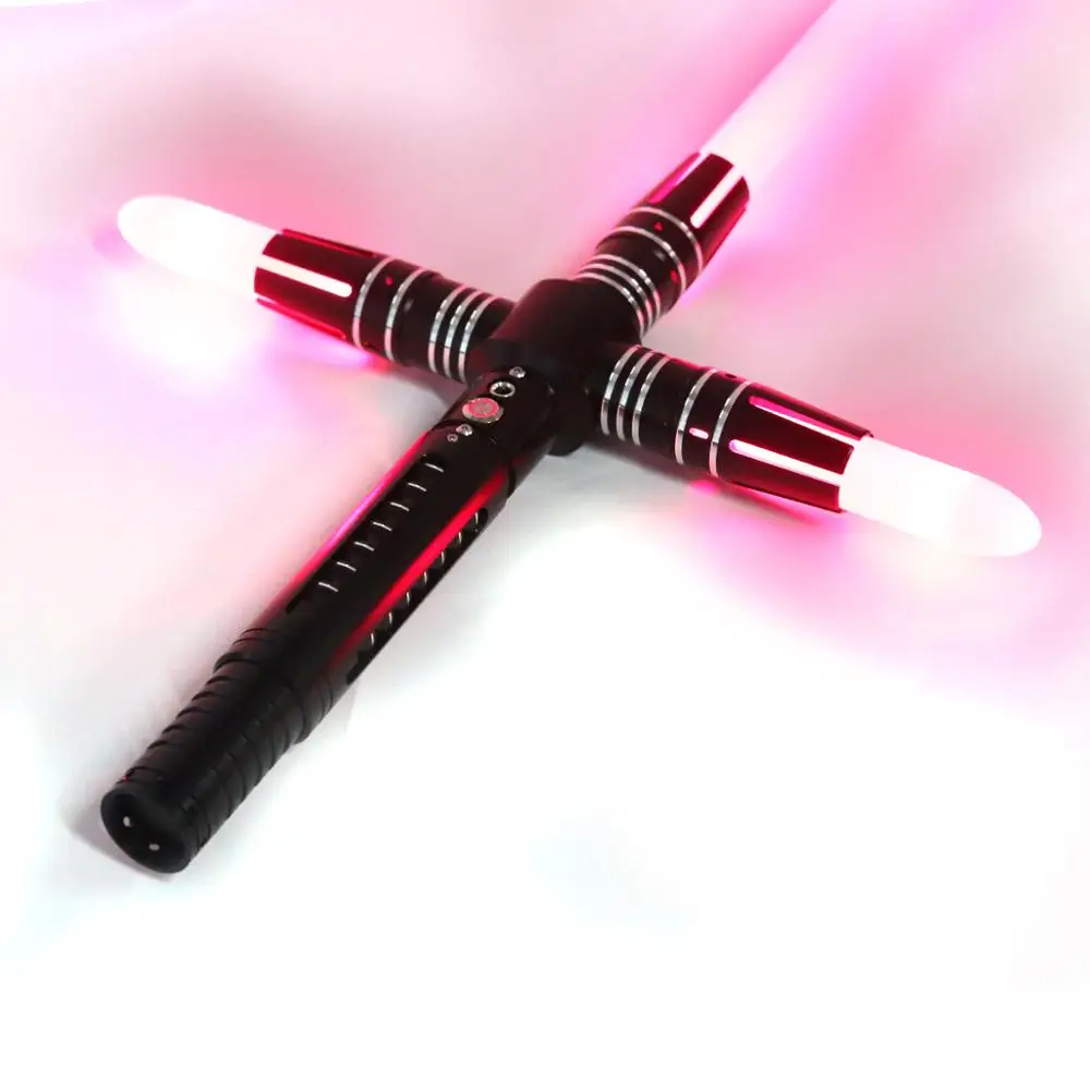 LGT SABERSTUDIO Металлическая рукоятка с тяжелым дуальным лезвием бесконечный