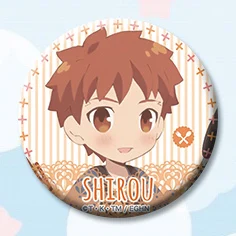 1 шт. 58 мм аниме fate stay night круглый железный Rin Rider Lancer mochila сабля булавки значки брошь