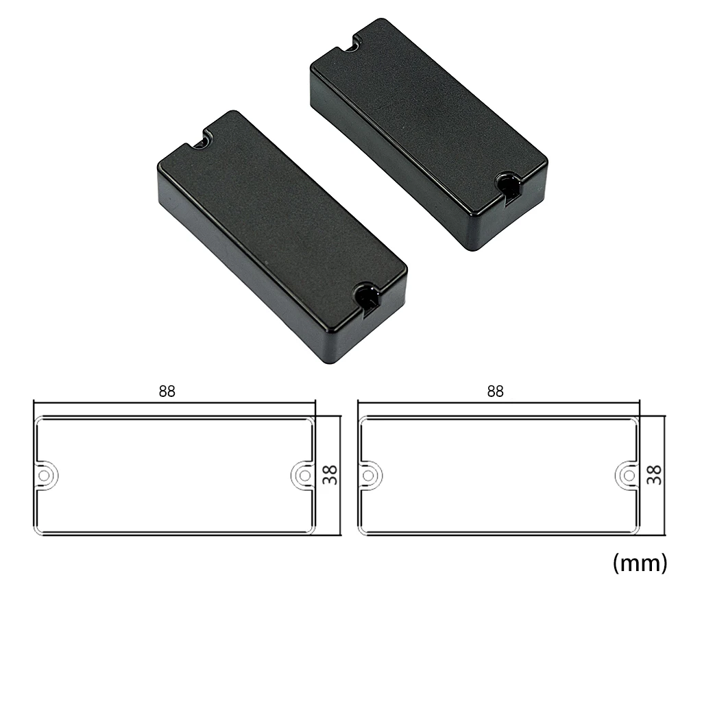 2 шт. электронная бас-гитара пикапы открытые Хамбакеры двойная катушка комплект
