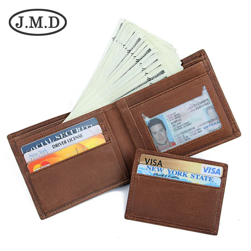 Pure Color Men's Leather Wallet Business Men's Short Wallet Retro Multi-Card Slot Money Bag Coin Pocket Male