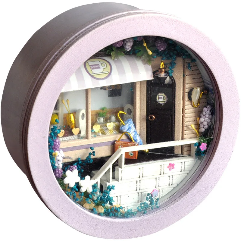 Кукольный дом Cutebee миниатюрная мебель сделай сам деревянные 3d-миниатюры