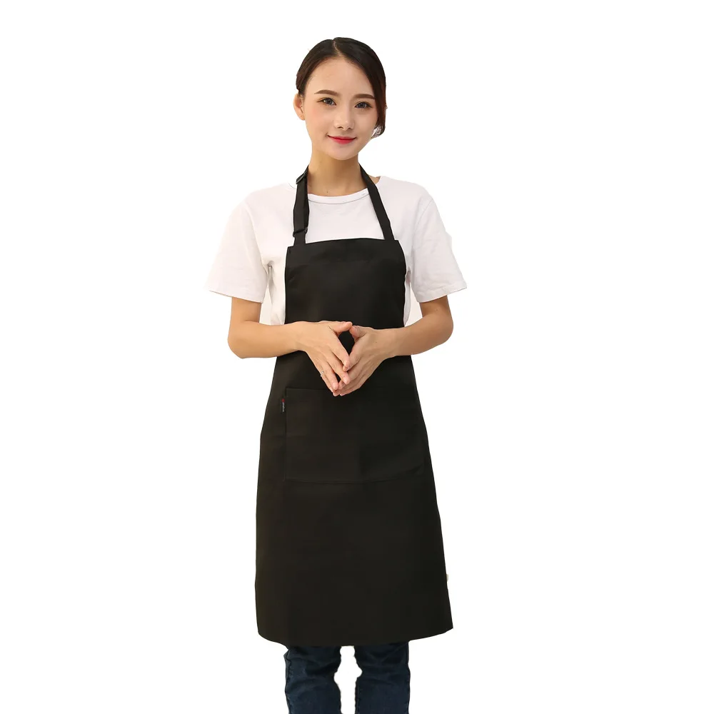 

Kitchen apron custom logo hanging neck adjustable without shipping 11.30