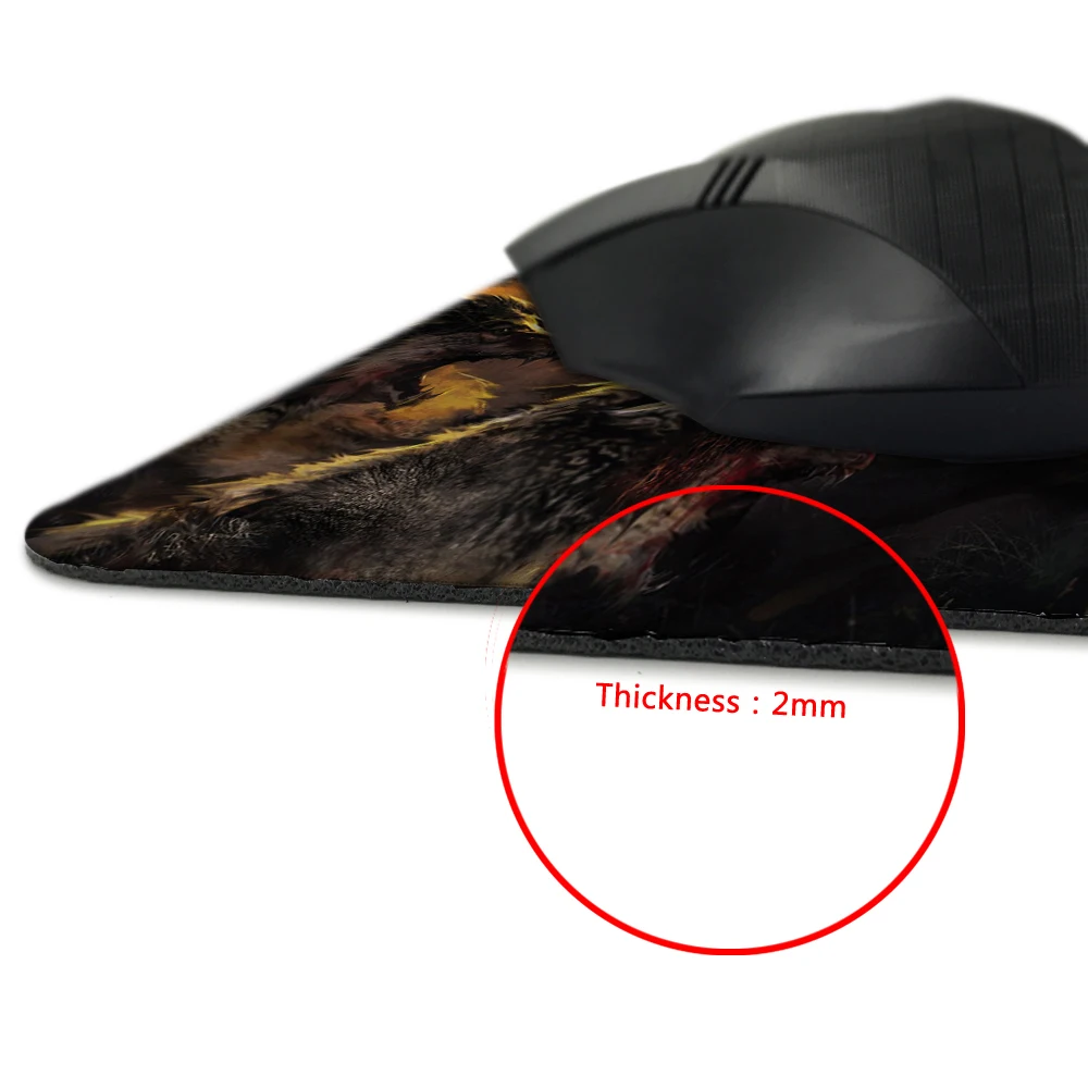 Бесплатная доставка интересно узор Сталкер Коврик Для Мыши игровые или офисные