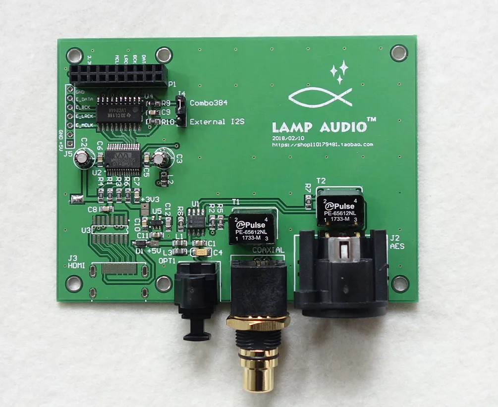 XMOS каманеро итальянский цифровой интерфейс USB для I2S / IIS коаксиальное волокно SPDIF