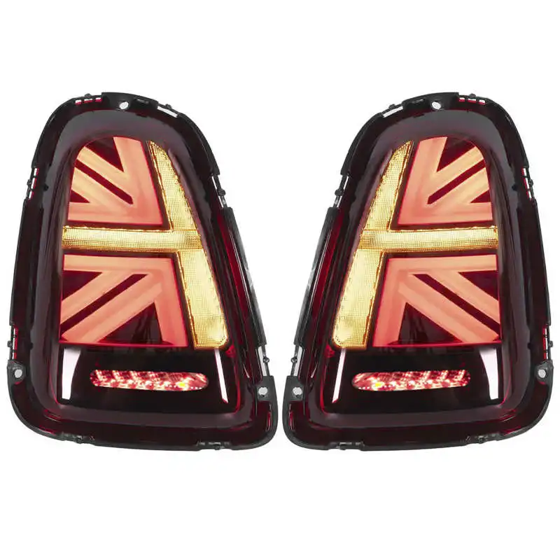 Полный светодиодный задний фонарь VLAND JCW Union Jack красные линзы подходит для Mini Cooper