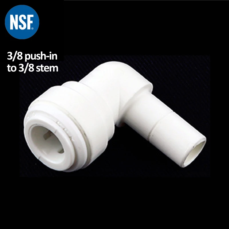 RO и фитинги для водяного фильтра вставляются в стержни коленчатый фитинг |