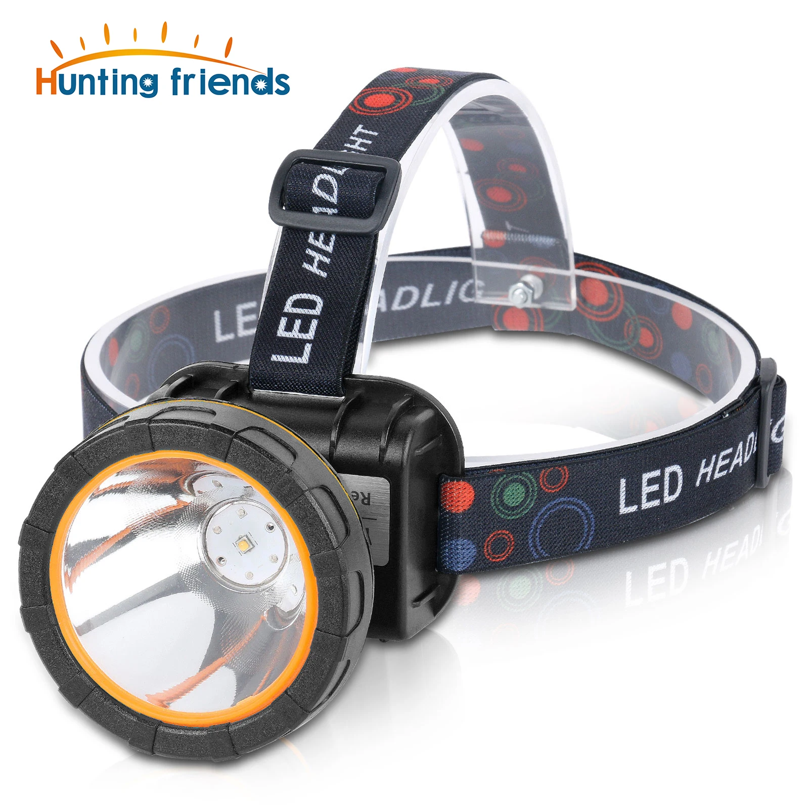 Налобный фонарь светодиодный водонепроницаемый перезаряжаемый|led headlamp