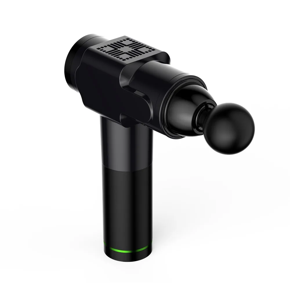 ЖК-дисплей массажный пистолет глубокий мышечный массажер для шеи облегчение