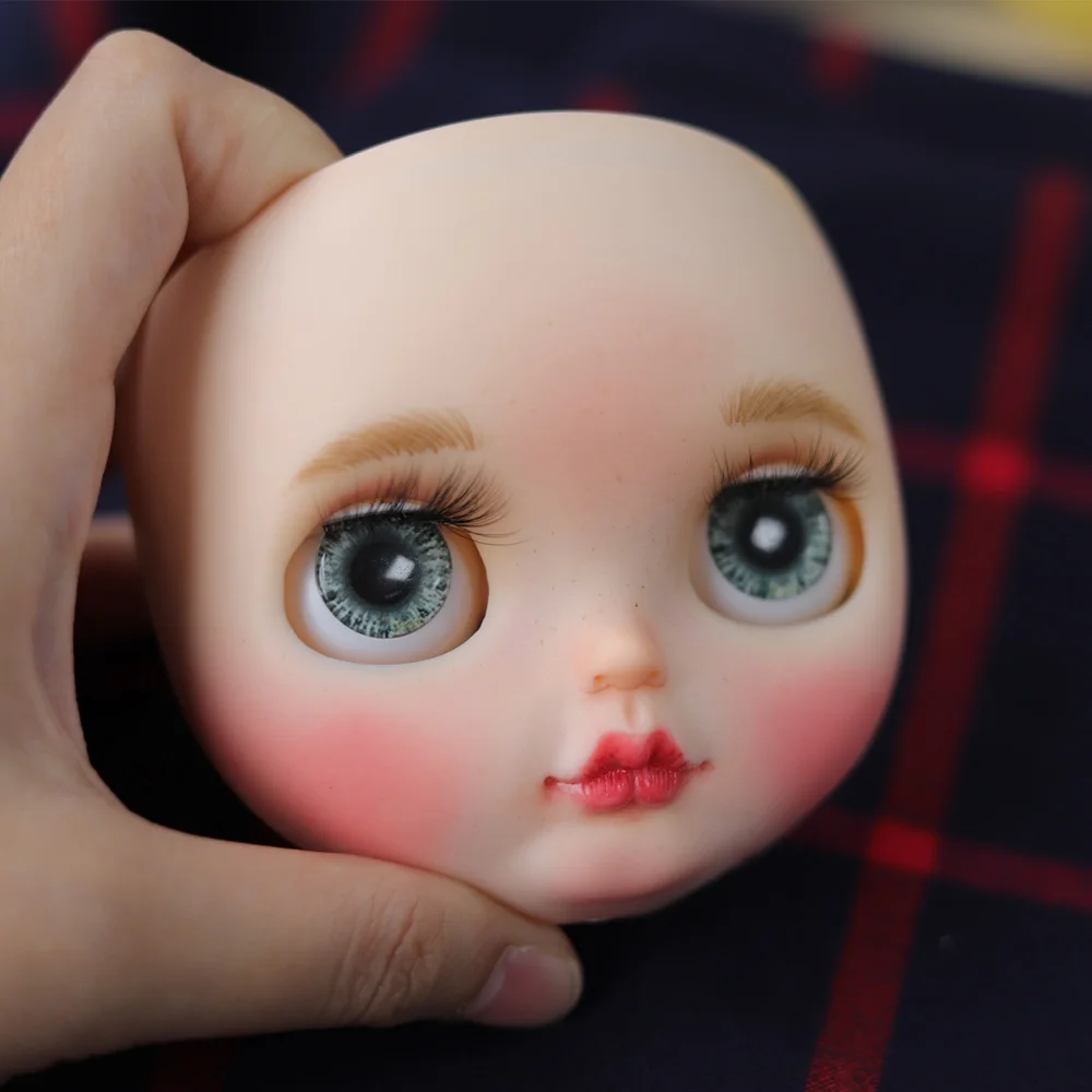 

1/6 BJD 30CM Doll toys 19 joint Top Quality customization doll Nude blyth doll ,face plate with makeup white skin face 11.21.2
