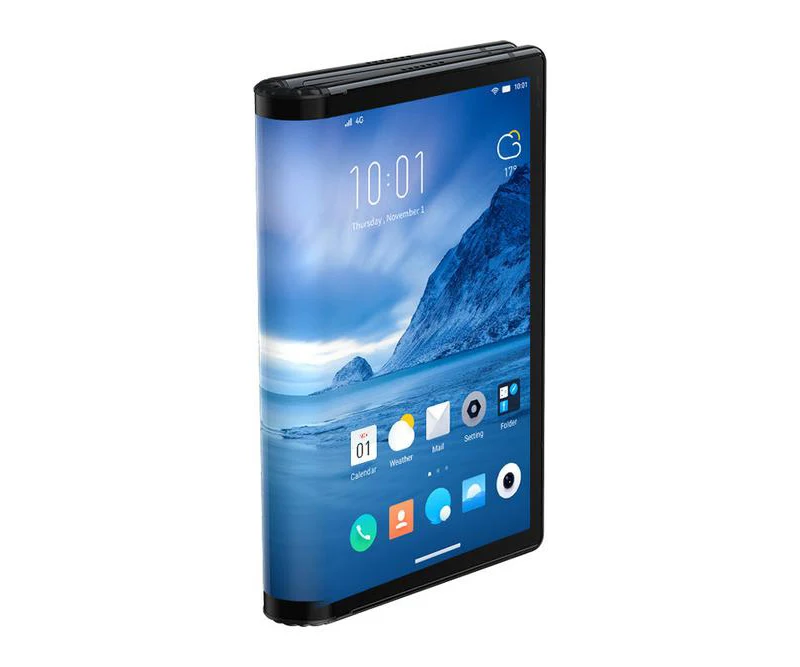 8gb 256gb blue Складной мобильный телефон ryole FlexPai, Восьмиядерный, 6 ГБ+ 128 ГБ, 7,8 дюйма, гибкий AMOLED экран, Смартфон Snapdragon 855 - Цвет: 8gb 256gb blue