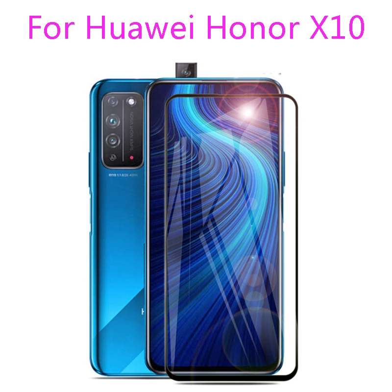 Защитное стекло закаленное 3D для Huawei Honor X10 X 10|Защитные стёкла и плёнки телефонов|
