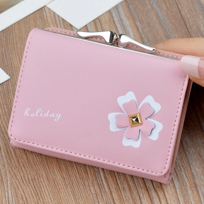 Модный женский классический цветочный телефон ярких цветов с застежкой без