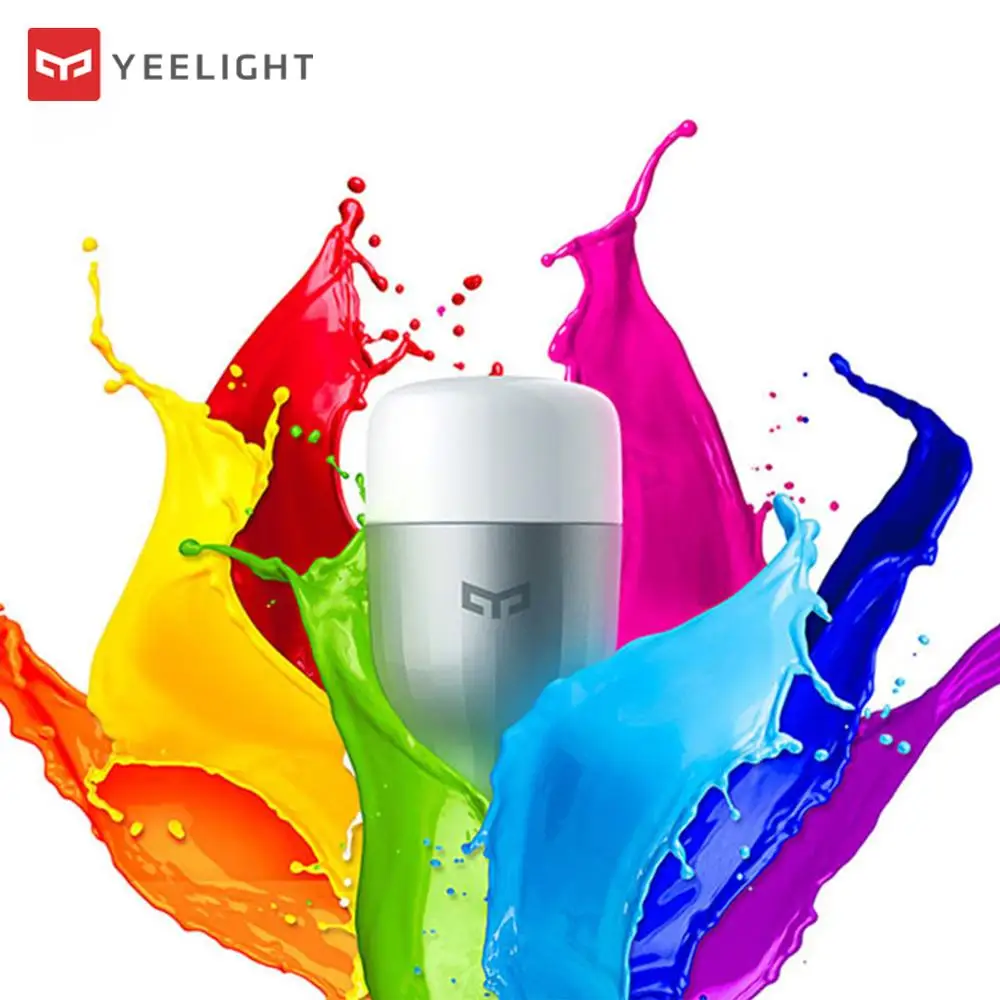 Новинка оригинальная светодиодная умная лампа Yee светильник Blue II (цвет) E27 9 Вт 600