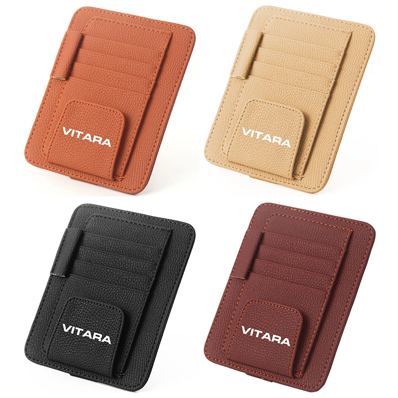 Универсальный автомобильный козырек от солнца ручка держатель для карт