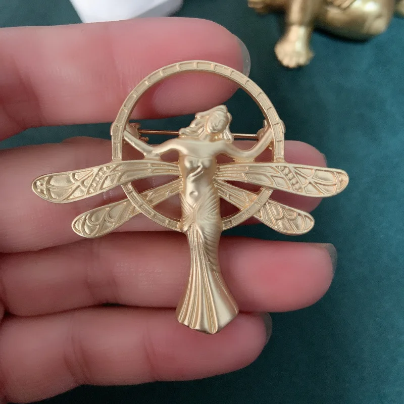 Корейский Новый дизайн брошь золотистый металл горячий воздушный шар мужская