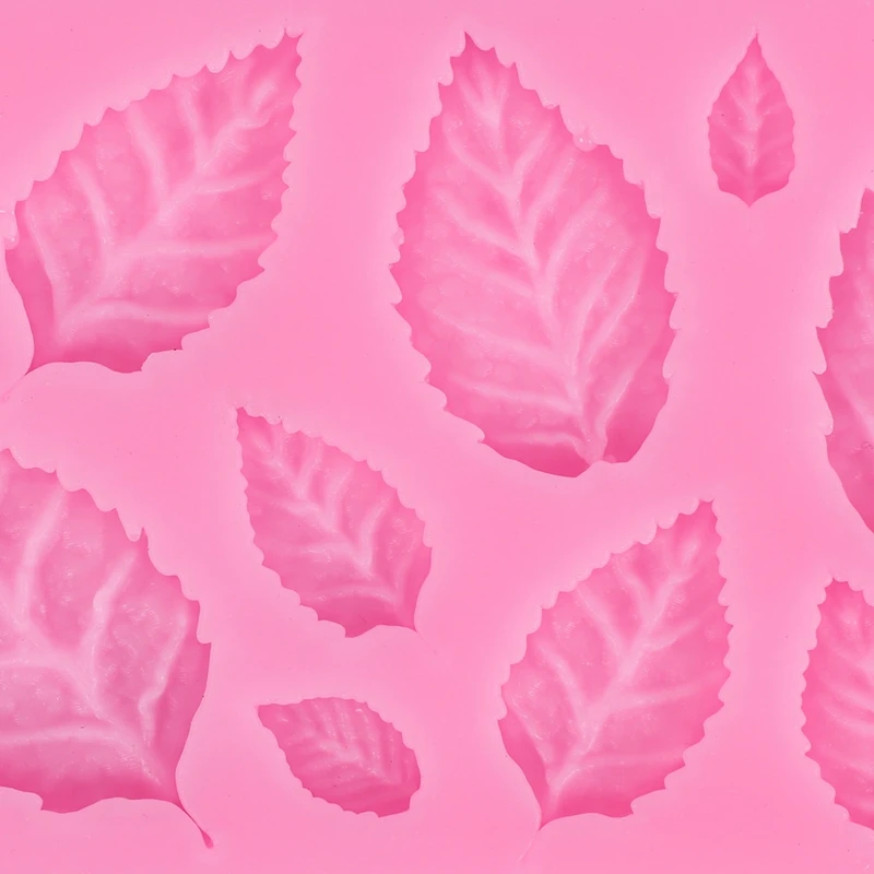 

Feather Leaf Shaped Cake Decoration 3D Mold Silicone Baking Accessories DIY Sugar Craft Chocolate Cutter Mould Fondant Cake Tool