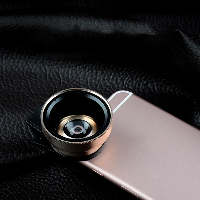 2 Functions Mobile Phone Lens 49mm 0.45X Wide Angle 10X Macro HD Camera Universal for iPhone Android | Мобильные телефоны и